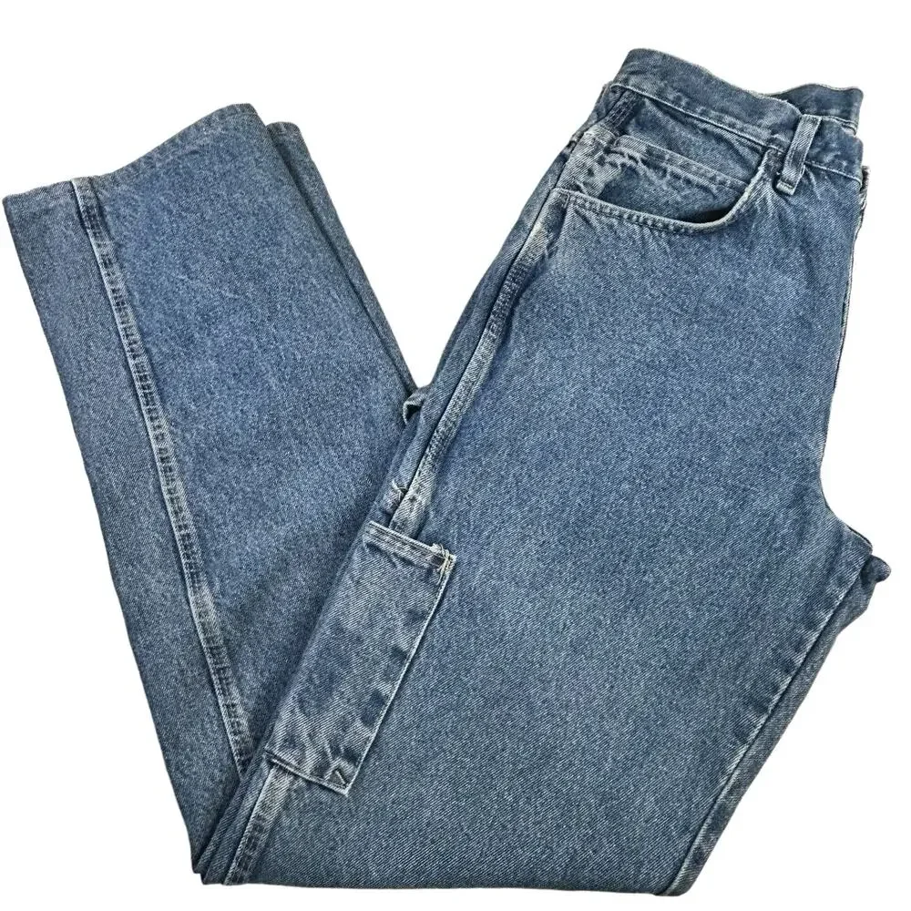 Bulwark FR Men Jeans Size 34 Blue Flame Resistant Carpenter Style Heavy Denim